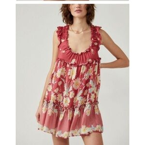 Free People Dress Bali wild Daisy‎ slip S